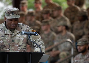 The 'Legion' Battalion Holds Change of Responsibility Ceremony