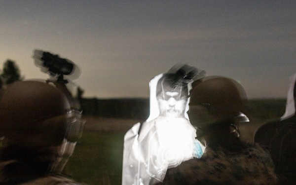 Marine Forces Reserve Conducts Night Shoot During Field Training Exercise