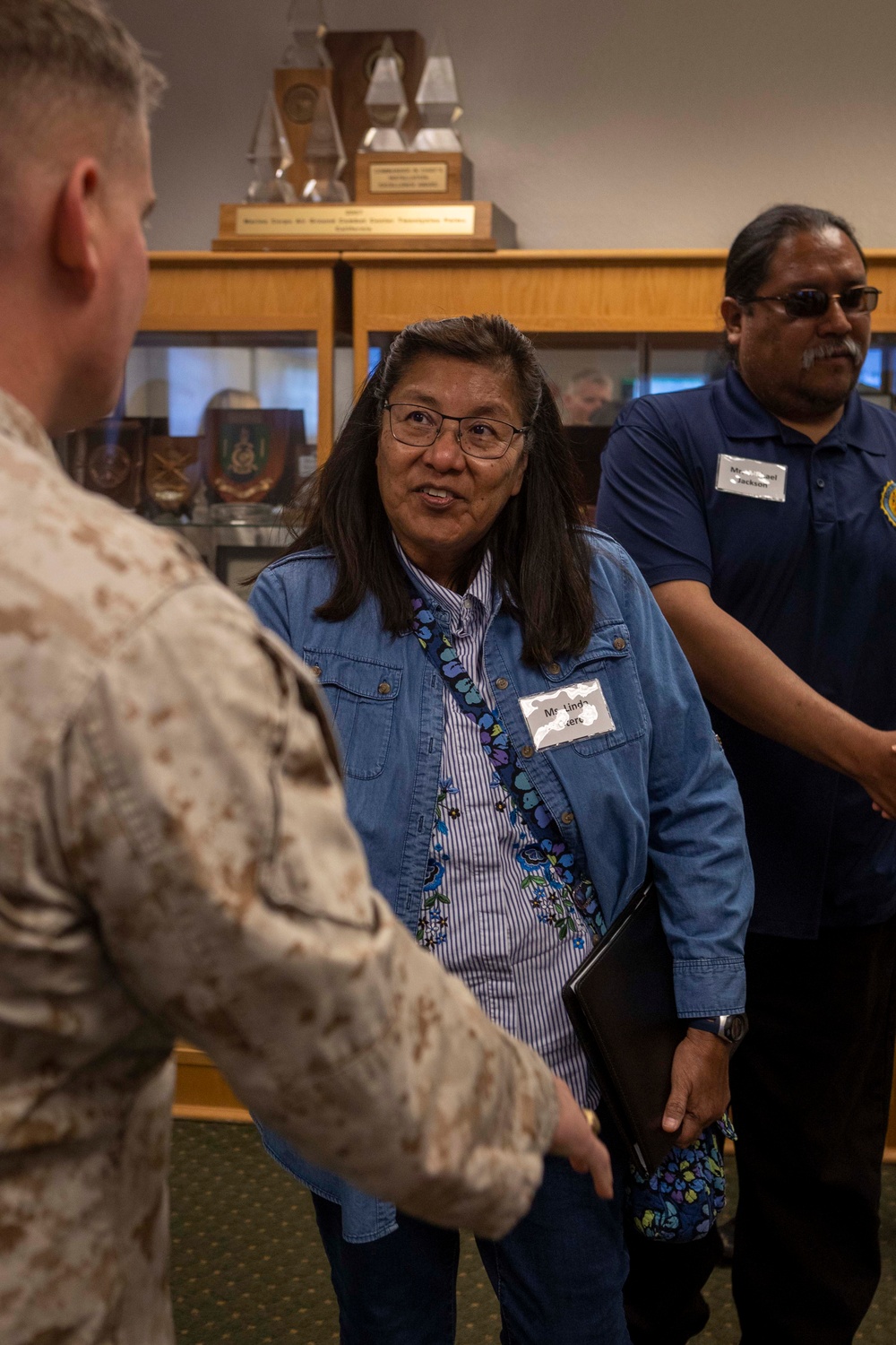 Southern California Tribal Leaders Visit MCAGCC