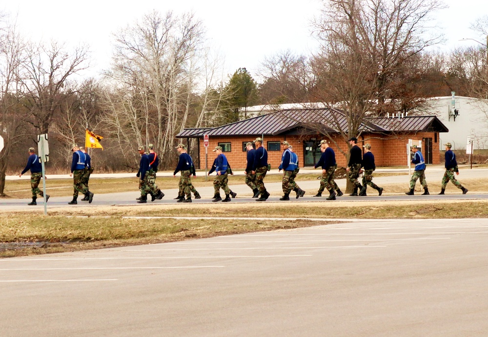 Wisconsin Challenge Academy cadets conduct training at Fort McCoy