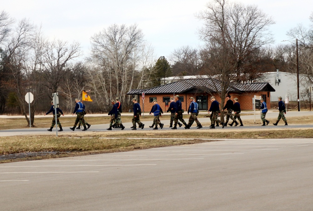 Wisconsin Challenge Academy cadets conduct training at Fort McCoy