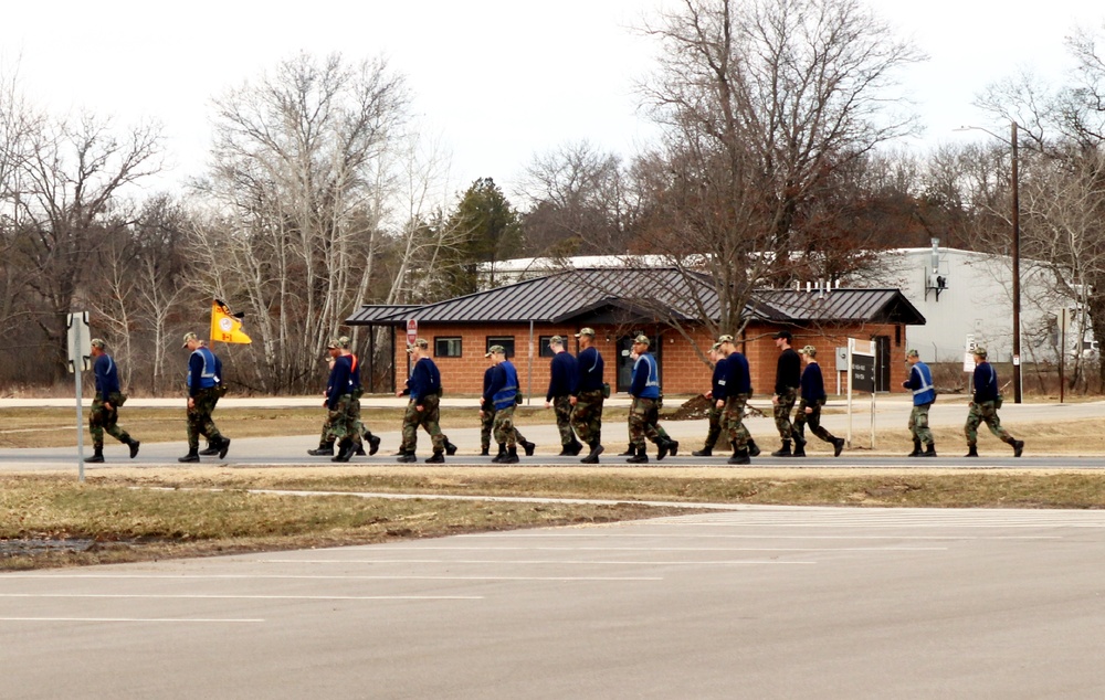 Wisconsin Challenge Academy cadets conduct training at Fort McCoy