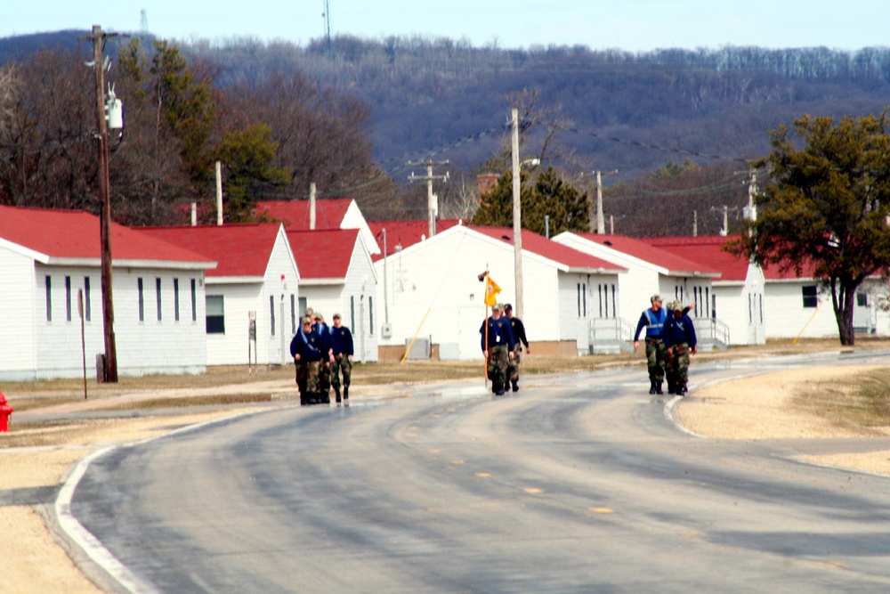 Wisconsin Challenge Academy cadets conduct training at Fort McCoy