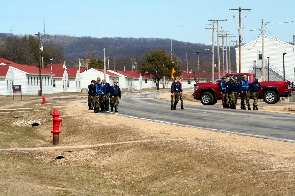 Wisconsin Challenge Academy cadets conduct training at Fort McCoy