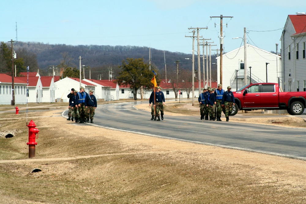 Wisconsin Challenge Academy cadets conduct training at Fort McCoy