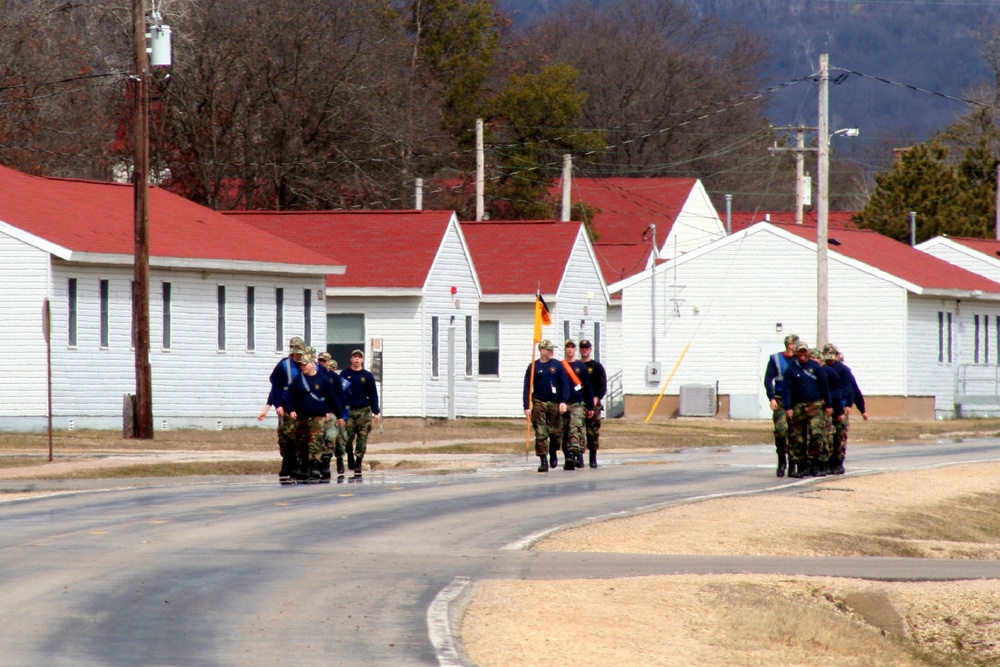 Wisconsin Challenge Academy cadets conduct training at Fort McCoy