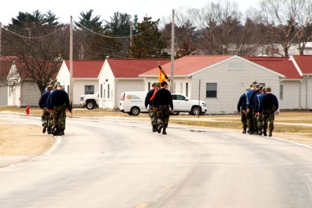 Wisconsin Challenge Academy cadets conduct training at Fort McCoy