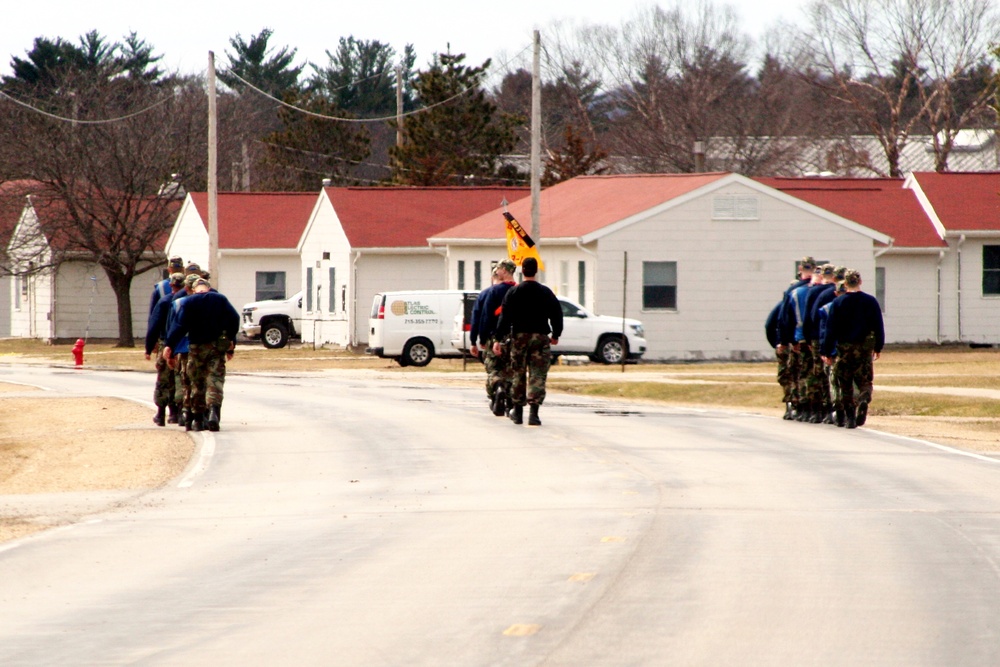 Wisconsin Challenge Academy cadets conduct training at Fort McCoy