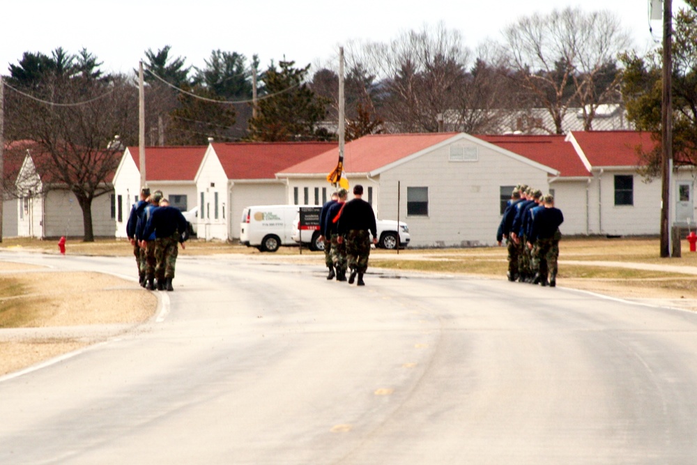 Wisconsin Challenge Academy cadets conduct training at Fort McCoy