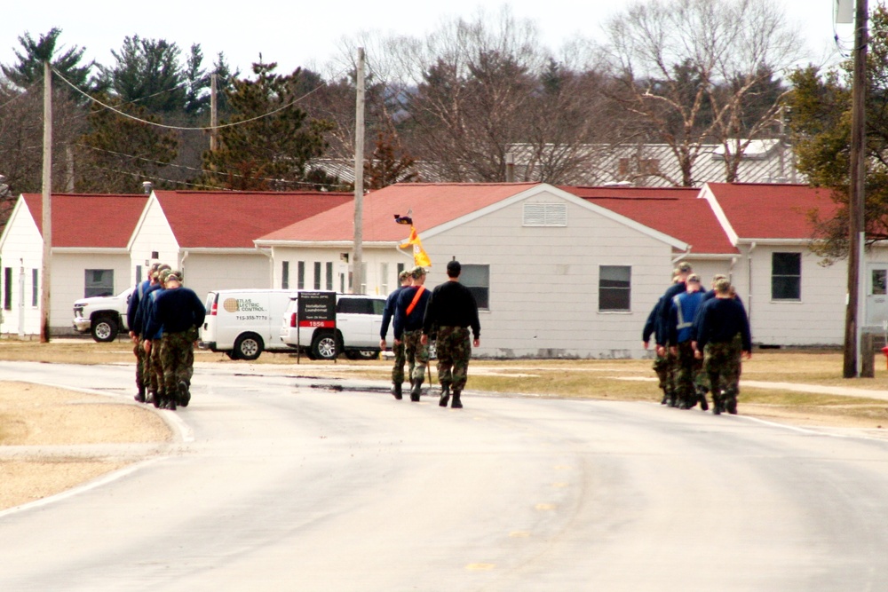 Wisconsin Challenge Academy cadets conduct training at Fort McCoy