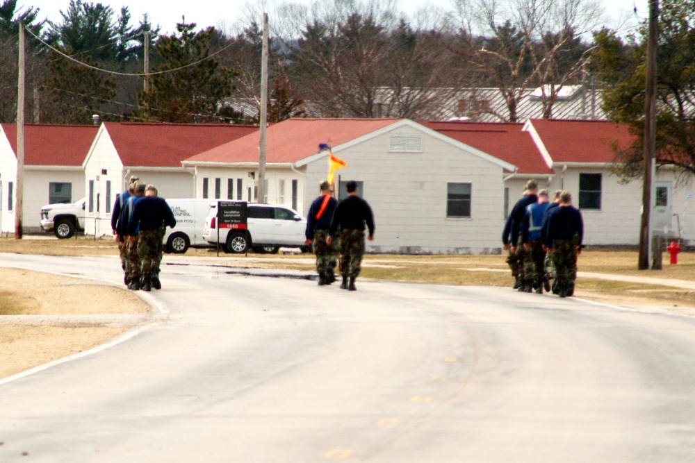 Wisconsin Challenge Academy cadets conduct training at Fort McCoy