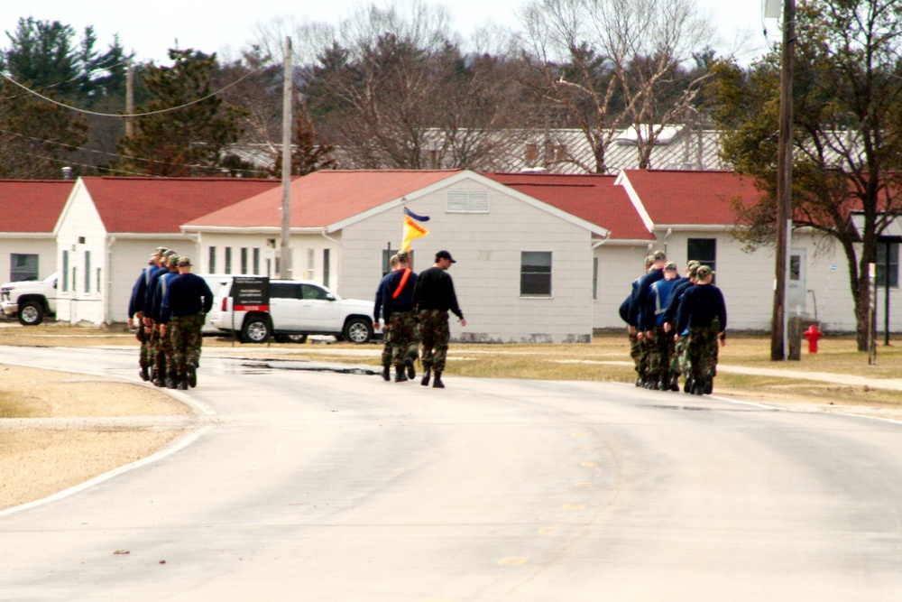 Wisconsin Challenge Academy cadets conduct training at Fort McCoy