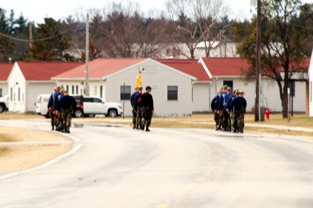 Wisconsin Challenge Academy cadets conduct training at Fort McCoy