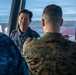 Japan Maritime Self -Defense Force Vice Adm. Saito and U.S. Navy Vice Adm. Thomas visit Marine Corps Air Station Iwakuni