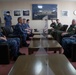 Japan Maritime Self -Defense Force Vice Adm. Saito and U.S. Navy Vice Adm. Thomas visit Marine Corps Air Station Iwakuni