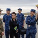 Japan Maritime Self -Defense Force Vice Adm. Saito and U.S. Navy Vice Adm. Thomas visit Marine Corps Air Station Iwakuni