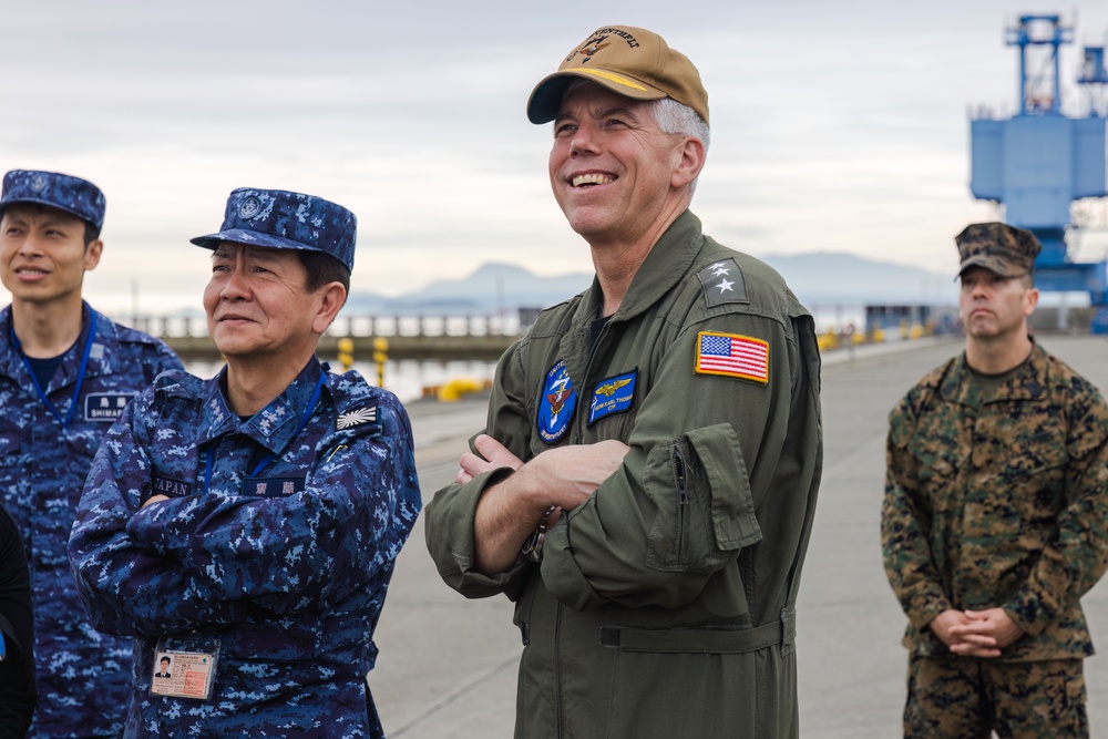 DVIDS - Images - Japan Maritime Self -Defense Force Vice Adm. Saito And ...