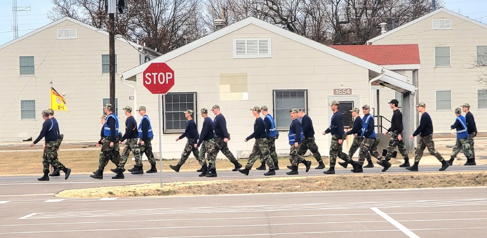 Wisconsin Challenge Academy cadets conduct training at Fort McCoy