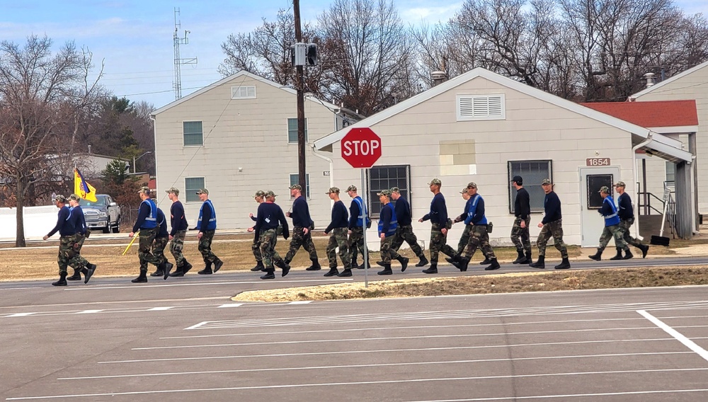 Wisconsin Challenge Academy cadets conduct training at Fort McCoy