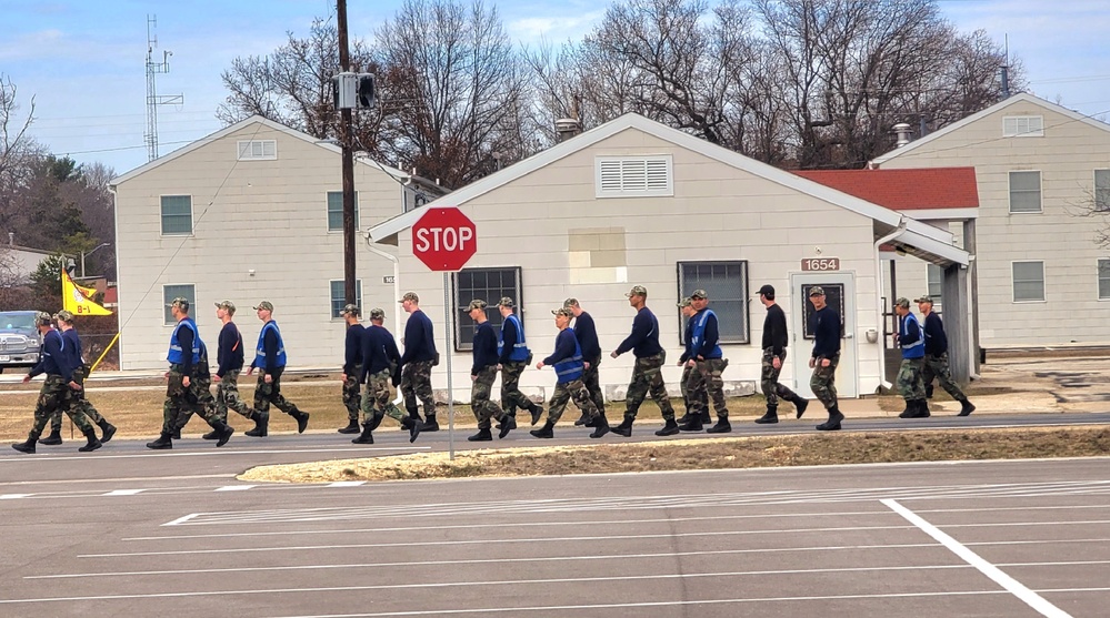 Wisconsin Challenge Academy cadets conduct training at Fort McCoy