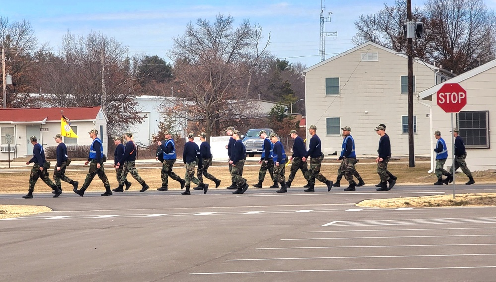 Wisconsin Challenge Academy cadets conduct training at Fort McCoy