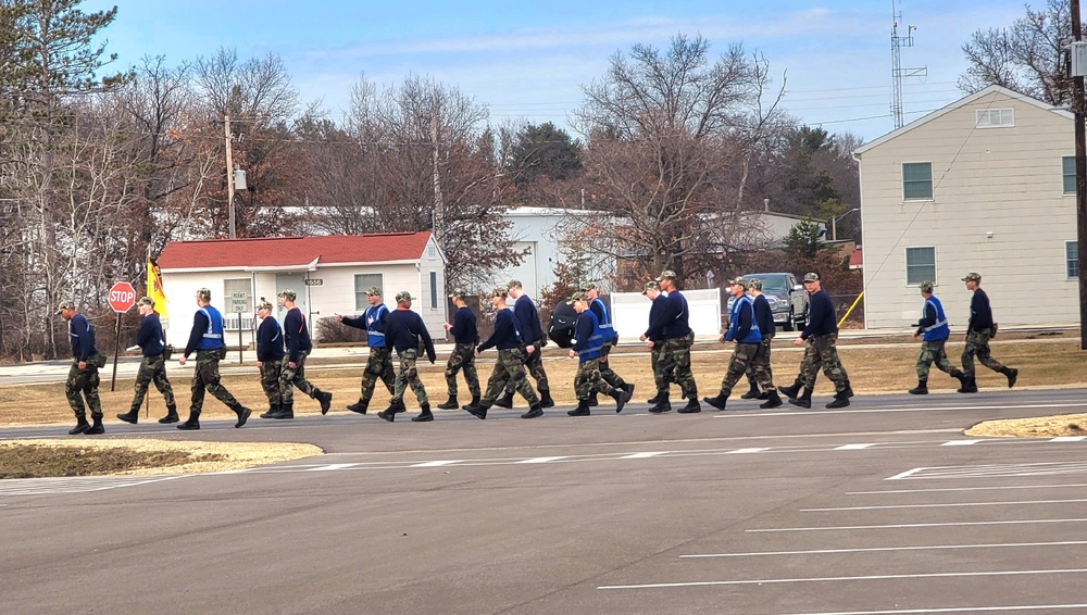 Wisconsin Challenge Academy cadets conduct training at Fort McCoy