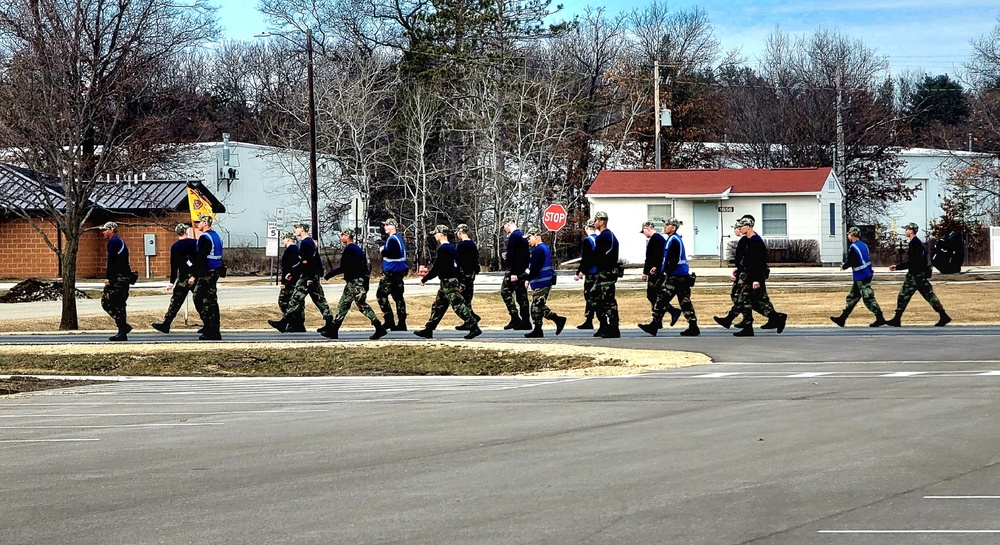 Wisconsin Challenge Academy cadets conduct training at Fort McCoy