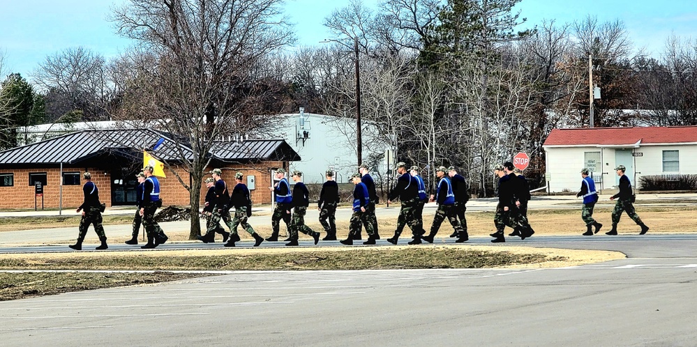 Wisconsin Challenge Academy cadets conduct training at Fort McCoy