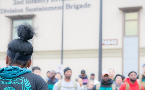 Teal Walk – 2nd Infantry Division Sustainment Brigade