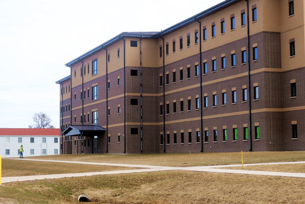 Fiscal year 2020-funded barracks construction project completed at Fort McCoy