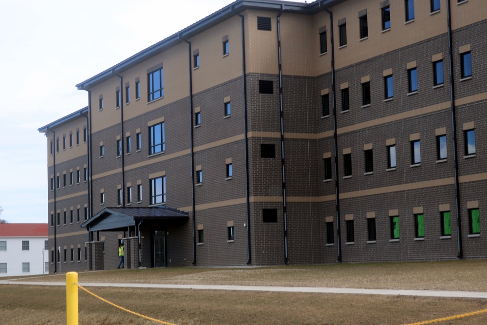 Fiscal year 2020-funded barracks construction project completed at Fort McCoy