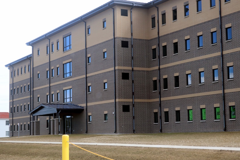 Fiscal year 2020-funded barracks construction project completed at Fort McCoy