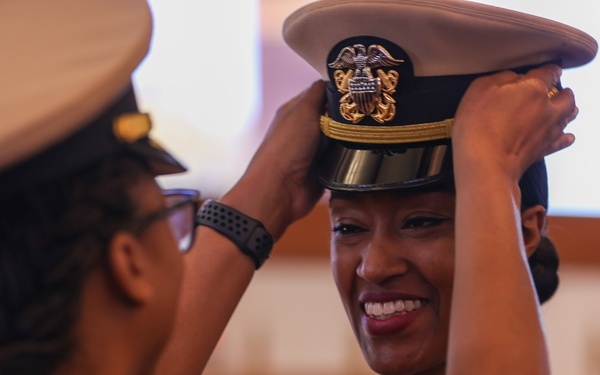 Navy Commissions Mustang, Chief Warrant Officer Williams