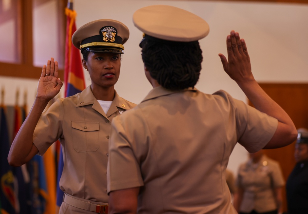 Navy Commissions Mustang, Chief Warrant Officer Williams