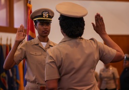 Navy Commissions Mustang, Chief Warrant Officer Williams