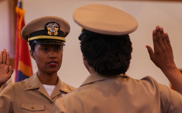 Navy Commissions Mustang, Chief Warrant Officer Williams