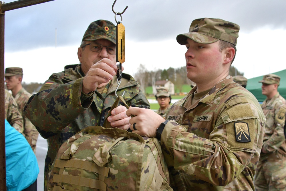 12 Km Ruck March with 18th CSSB