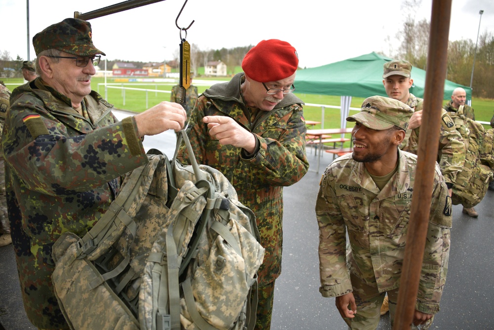 12 Km Ruck March with 18th CSSB