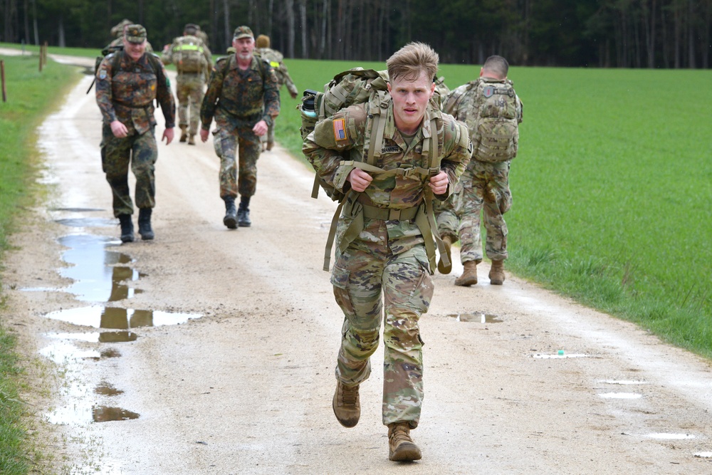 12 Km Ruck March with 18th CSSB