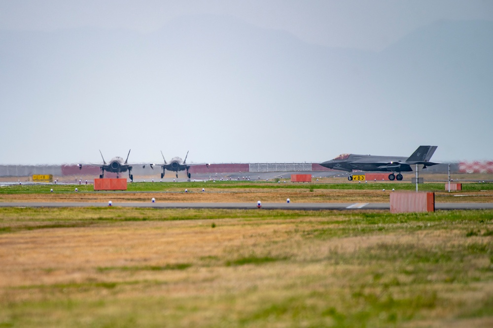 VMFA-242 Takes Off From MCAS Iwakuni