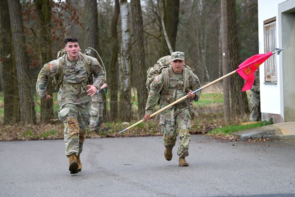 12 Km Ruck March with 18th CSSB