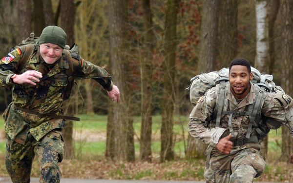 12 Km Ruck March with 18th CSSB