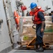 Decatur Replenishment-at-Sea with USNS Washington Chambers