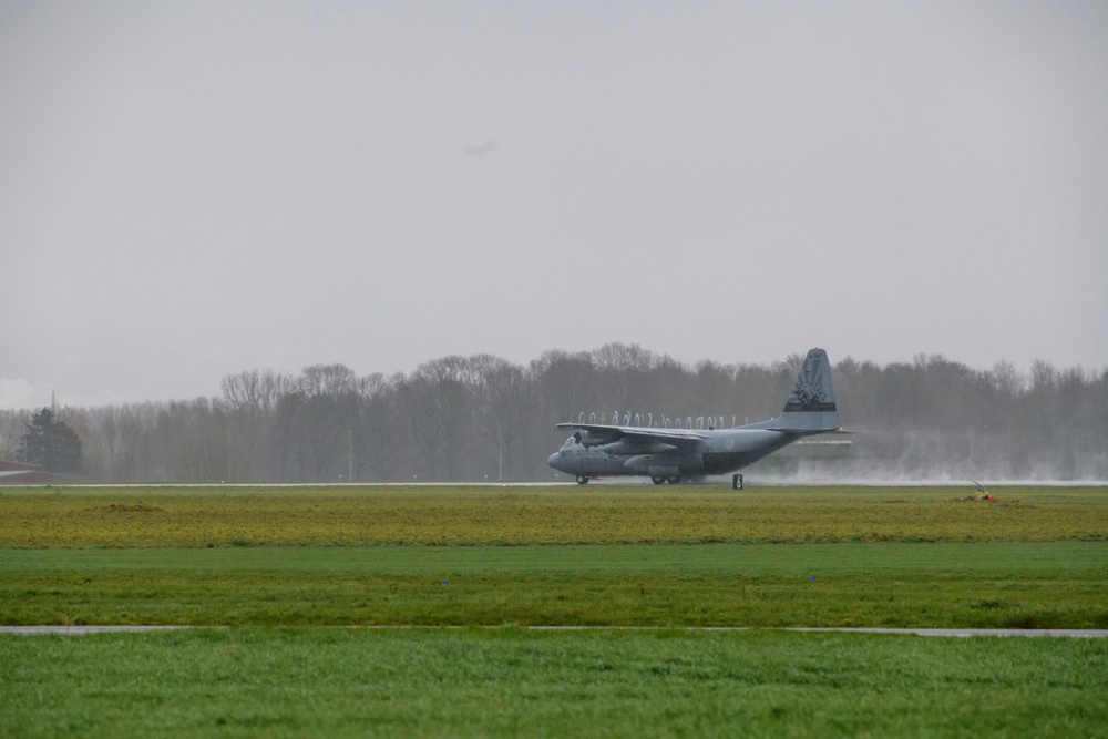 Orange Bull, Royal Netherlands Air Force operations on Chièvres Air Base