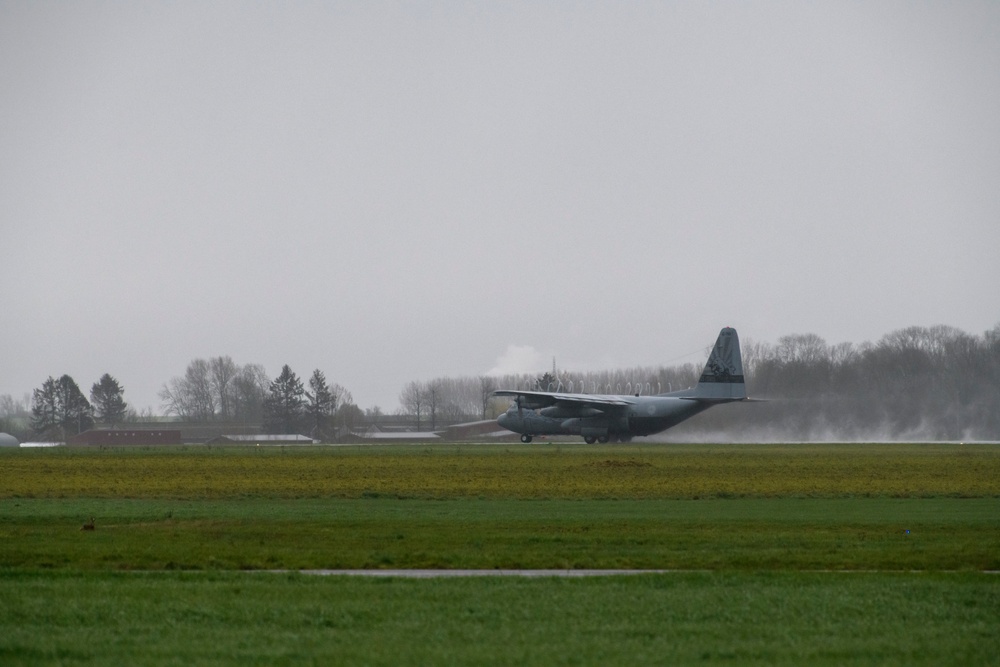 Orange Bull, Royal Netherlands Air Force operations on Chièvres Air Base