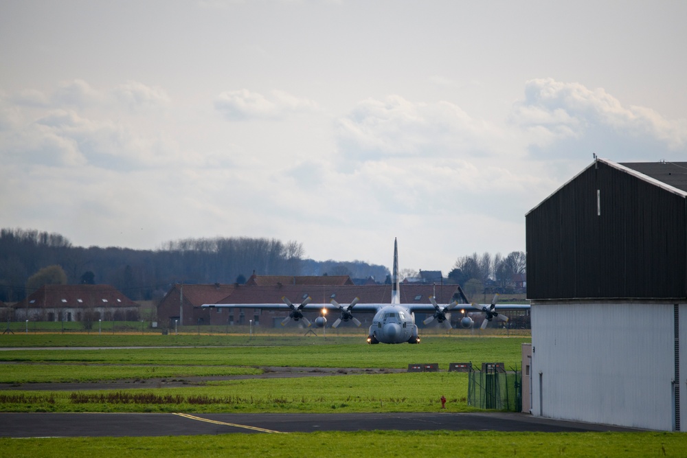 Orange Bull, Royal Netherlands Air Force Operations on Chièvres Air Base