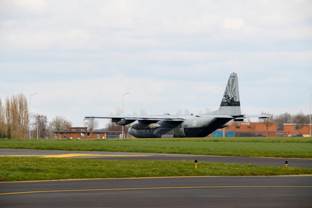 Orange Bull, Royal Netherlands Air Force Operations on Chièvres Air Base