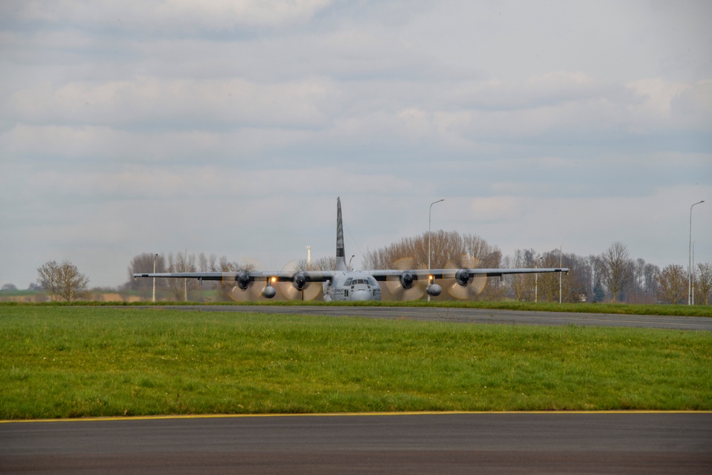 Orange Bull, Royal Netherlands Air Force Operations on Chièvres Air Base