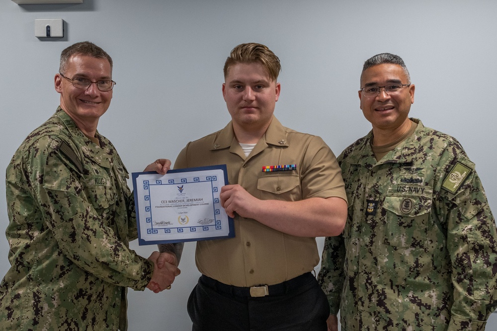 FLDC E-4 and Below Graduates at NSA Souda Bay April 2023