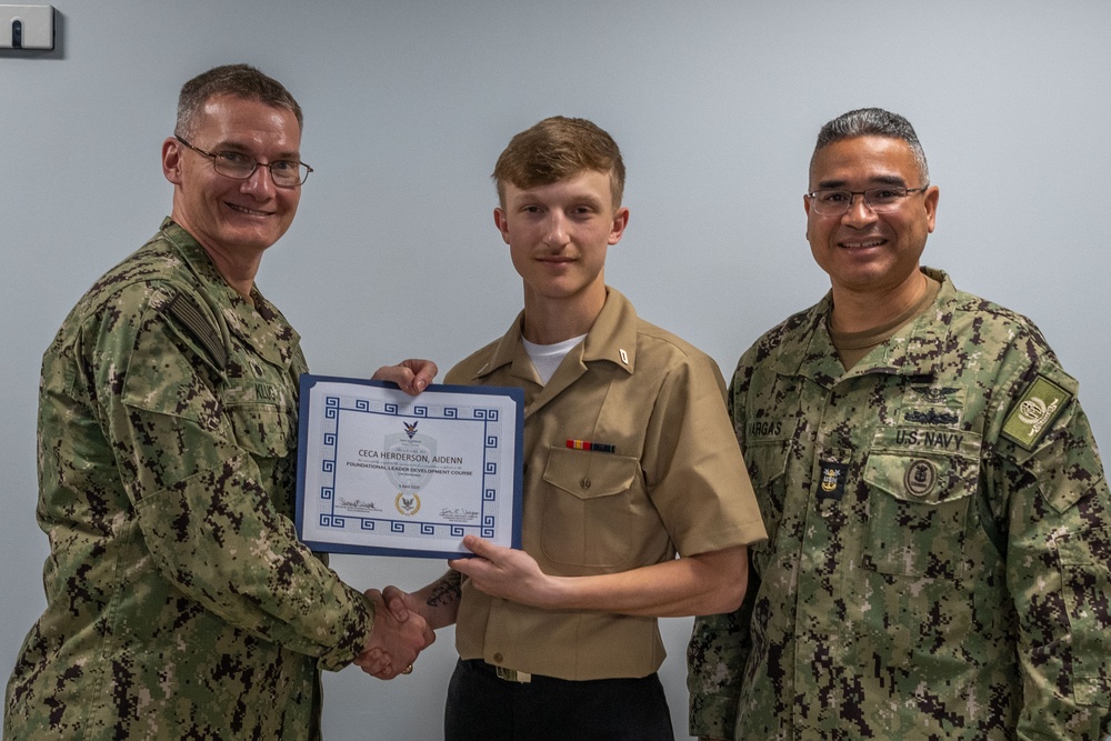 FLDC E-4 and Below Graduates at NSA Souda Bay April 2023